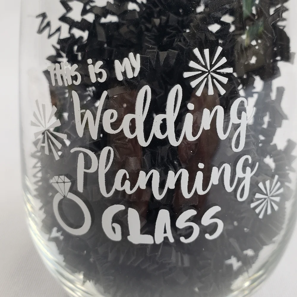 Wedding Planning Glass